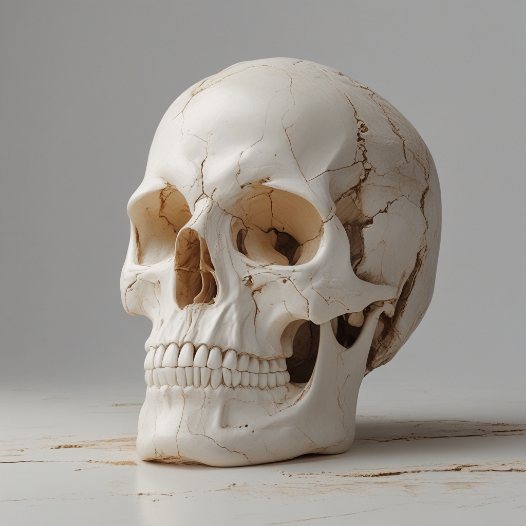 Elegancki stół z otwartą książką naukową o anatomii człowieka, widoczne są schematyczne ilustracje układu mięśniowego, obok leżą notatki pisane ręcznie, drewniane tło, miękkie boczne oświetlenie